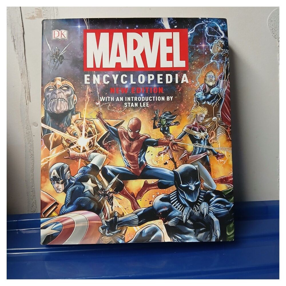 Marvel Encyclopedia New Edition DK Hardcover Stan Lee Introduction Updated Heroe